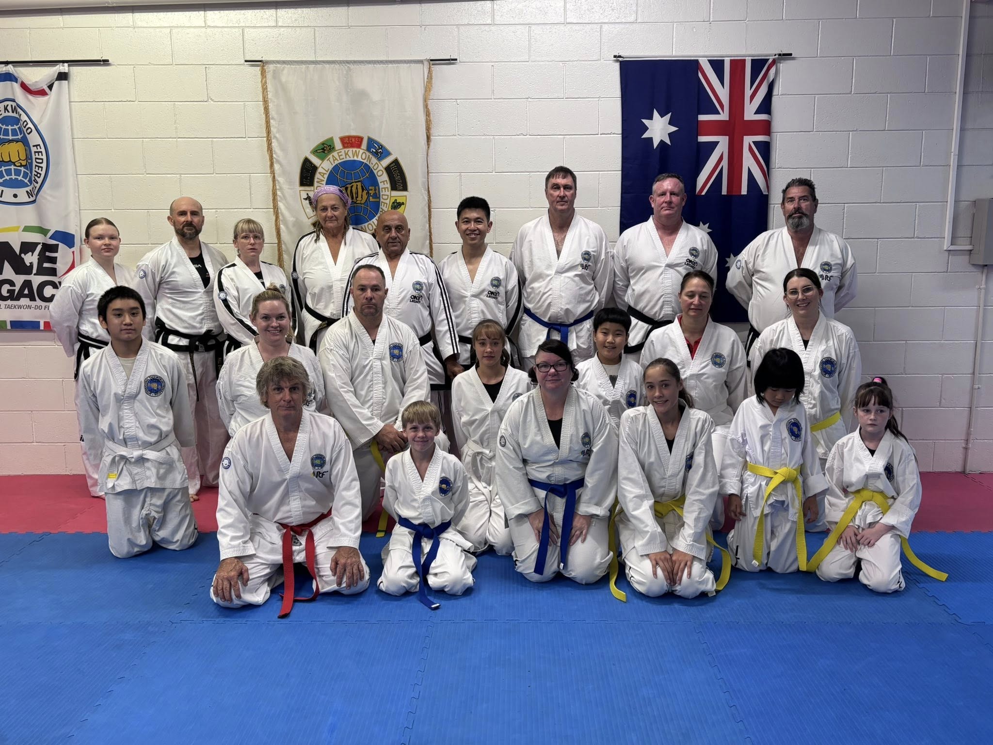 MMAFC students and instructors group photo